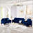 Modern Armchair, Living Room Single Seat Sofa Chair With Comfortable Cushioning And Stylish Design For Small Spaces-526959706
