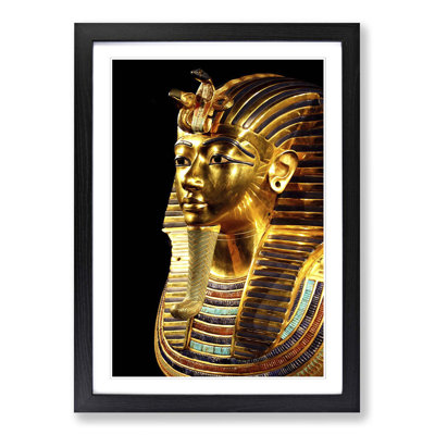 'Tutankhamun Egypt Egyptian Mummy' Framed Graphic Art