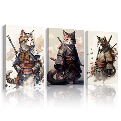 3 Piece Wrapped Canvas Print