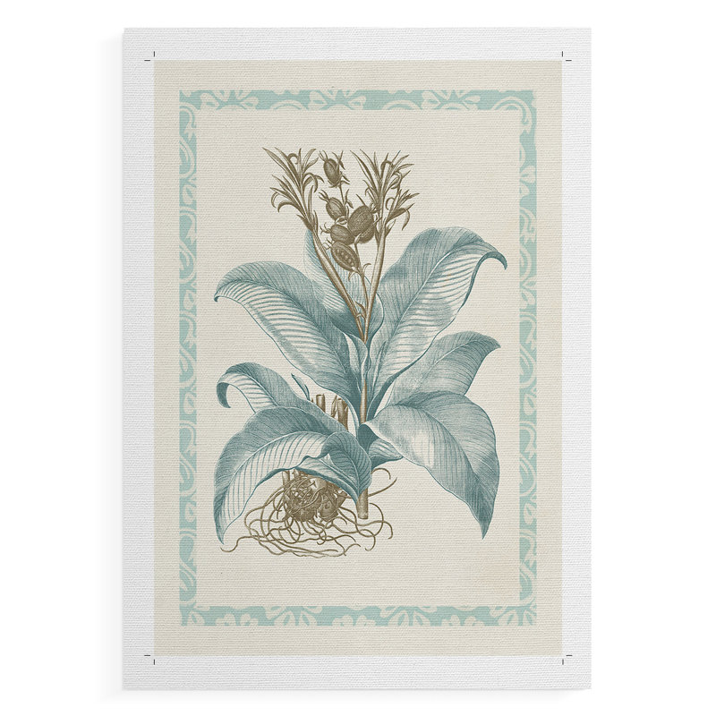 Willow Blue Besler III - Impression sur toile seulement - SANS CADRE, H 36 po x l 24 po