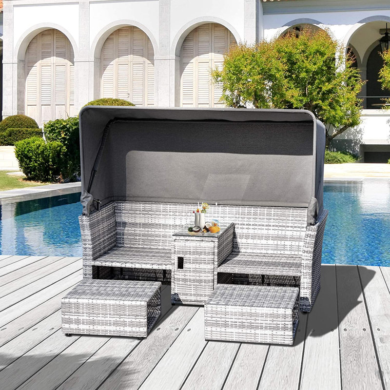 Hulme 2-Person Deep Seating with Cushions
