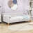 Upholstered Daybed with Linen Fabric and Wood Frame-1105102330-1105102331