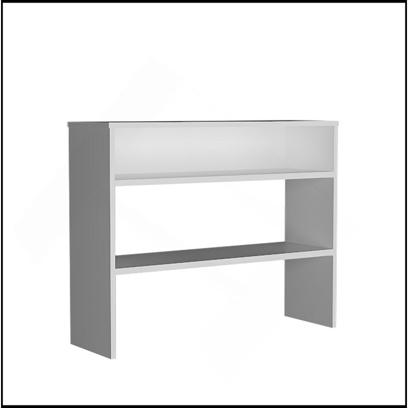 Console Richton, salon, blanc, Blanc