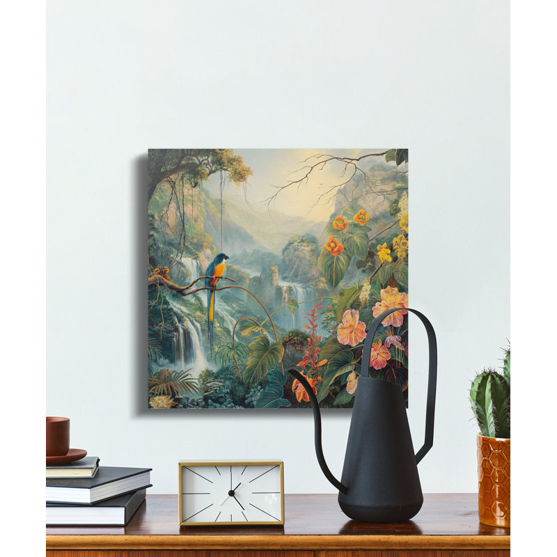 1 Piece Wrapped Canvas Wall Art Set, 15.24cm H x 15.24cm W