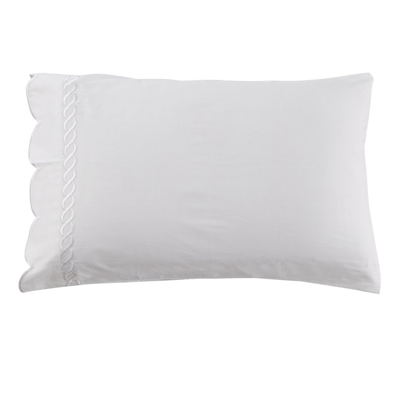 Rei Pillowcases, 2 King Pillowcases, White