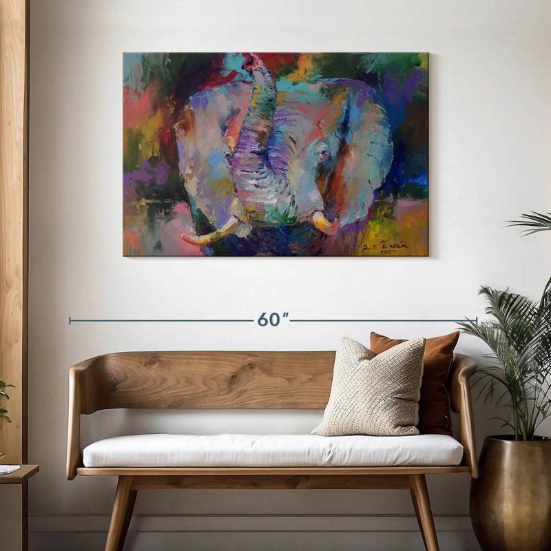 Brampt Elephant III, 30" H x 45" W