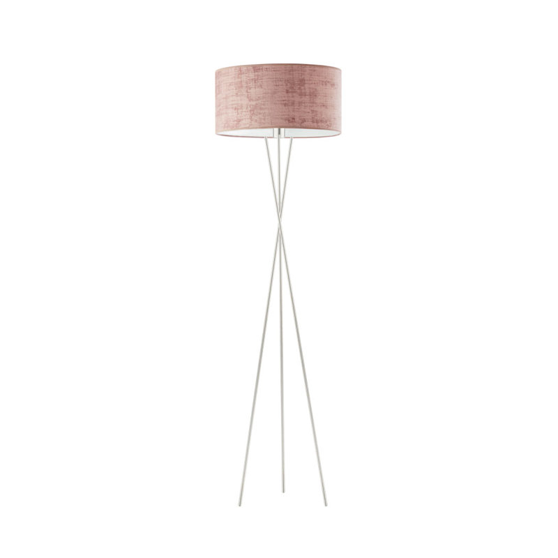 Lareyna 160cm Tripod Floor Lamp, Pink