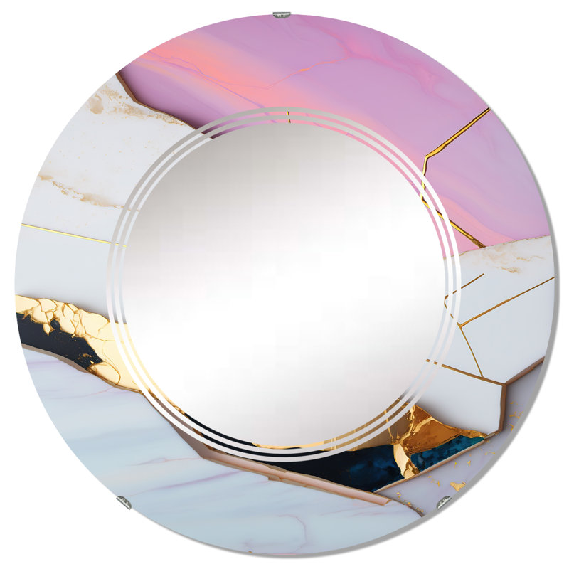 Miroir mural Pauliina, 32 po x 32 po