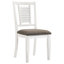 Chaises de salle à manger en bois (ensemble de 2)