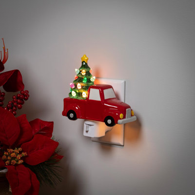 Camion avec veilleuse arbre de Noël