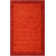 Hossain Hand-Woven Flatweave Wool Red Area Rug
