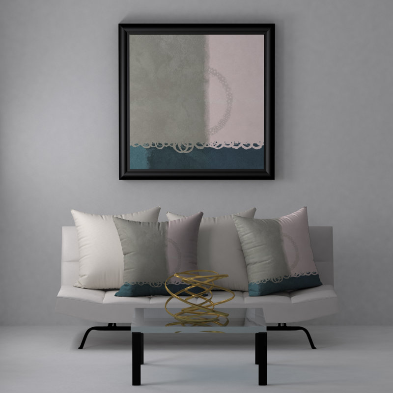 Reversible Throw Pillow, 24" x 24"