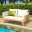 502.92cm Wide Acacia Garden Sofa with Cushions-70459083