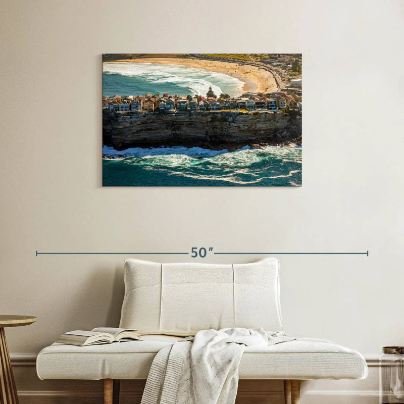 Scène de falaise Bondi Aydelis, H 24 po x l 36 po