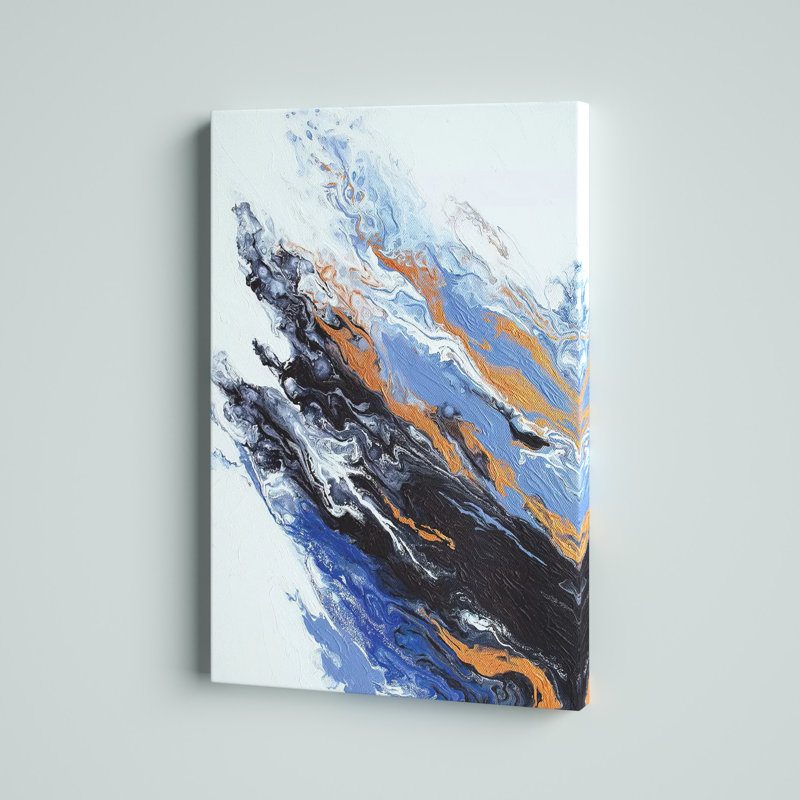 Composure par Spell rebond Fine Art - impression d'art graphique, H 26 po x l 18 po x 1,5 po, Pas de tapis, Toile tendue