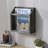 Oshie Solid Wood Free Standing Magazine Rack-371077813