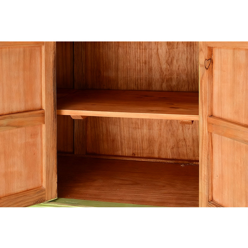 Armoire à chaussures de style chinois peinte rétro