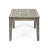 Wood Side Table, Grey, Low Profile For Outdoor Decoration, 20"X20"X15.44", 30Lbs Weight Capacity Grey Minimalist Transitional Garden Area, 20X20x15.44, Load