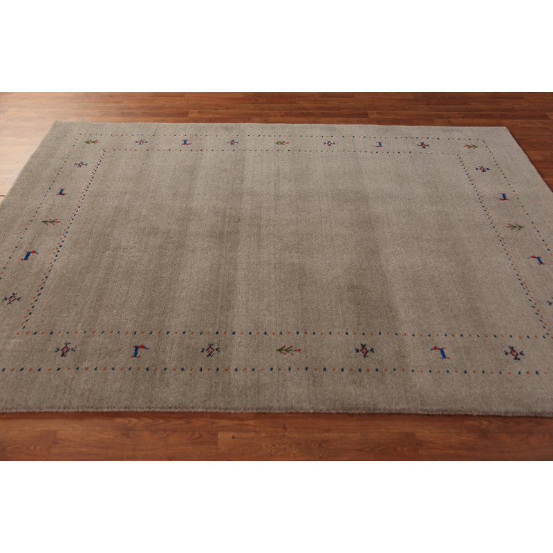 Tapis oriental tribal Gabbeh 6 x 8