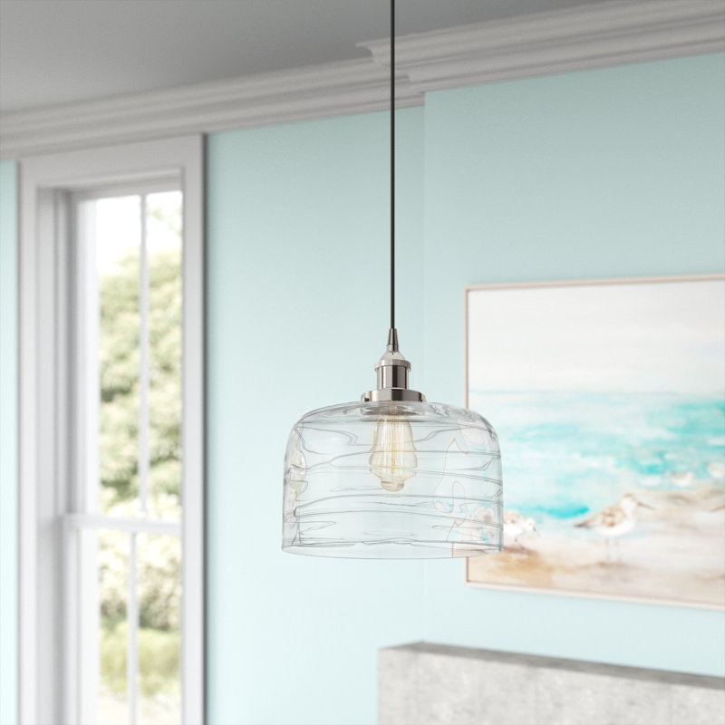 Peggie 1 - Light Single Pendant, LED, Brushed Satin Nickel