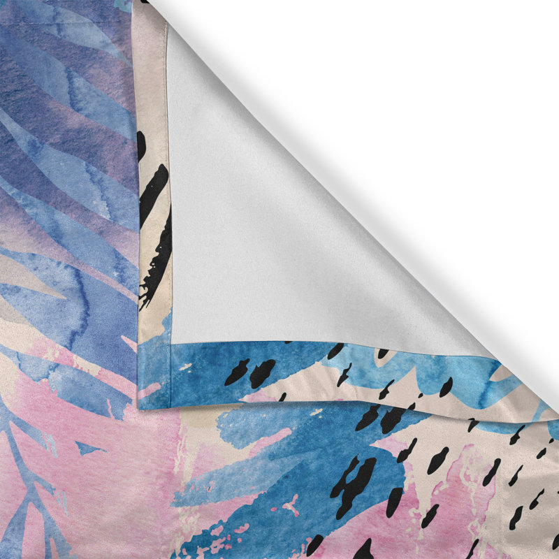 Semi Sheer Curtain Pair