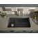 Cairn® 33-1/2" x 18-5/16" x 9-1/2" Under-Mount Single-Bowl Kitchen Sink with Basin Rack