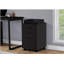 File Cabinet, Rolling Mobile, Storage Drawers, Printer Stand, Office, Work, Black Laminate, Contemporary, Modern