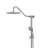 Multi Function Adjustable Rain Dual Shower Head-68024017