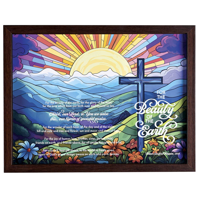 Art mural encadré pour la beauté du