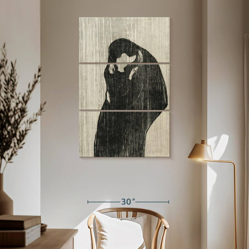 Hardie The Kiss IV 1902, H 65 po x l 42 po