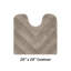 Tapis pour salle de bain 100% coton Branston 1990 GSM avec envers antidérapant Browton-795094811-795094810