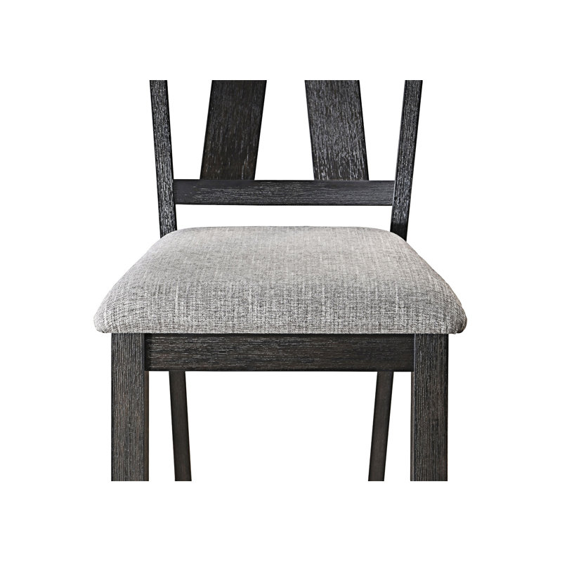 Chaise d'appoint rembourrée (ensemble de 2)