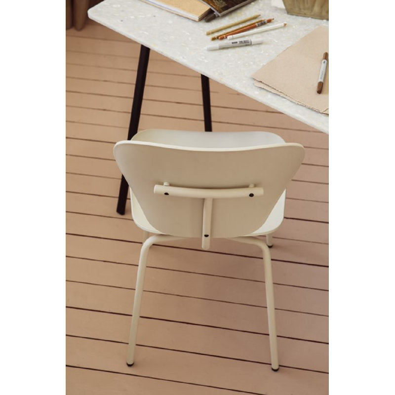 Weakley Outdoor Dining Side Chair, Brown