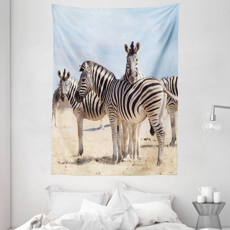 Tapisserie en polyester, H 80 po x l 60 po