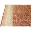 Hand Knotted Area Rug in Red And Gold