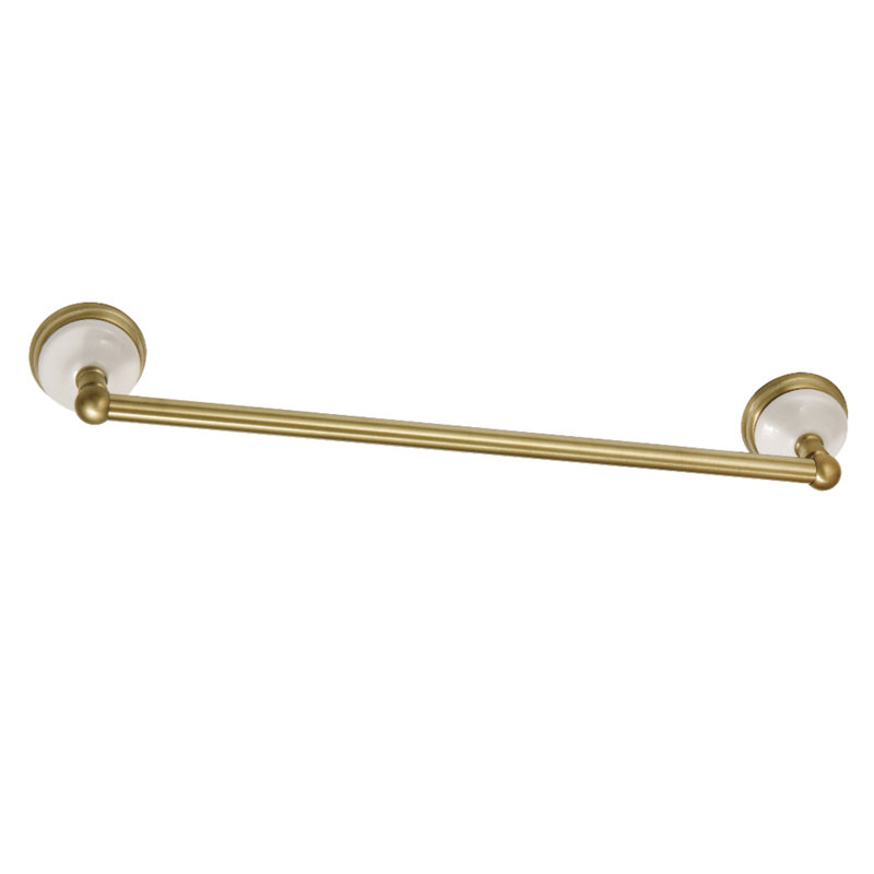 Kingston Brass Victorian 18-Inch Towel Bar, Brushed Brass