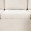 Convertible avec rangement dissimulé, porte-gobelets, ports, tiroirs de rangement modulaires en chenille beige,-461101547