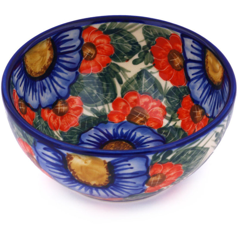 Flowers In Bloom Stoneware Rice Bowl
