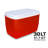 31.7 Qt Insulated Ice Box Cooler, Red