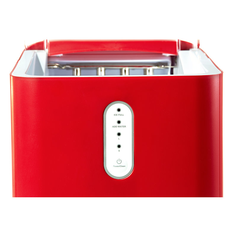 Coca-Cola Red Portable Countertop Ice Maker