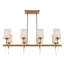 Awyr 8 - Light Steel/Acrylic Chandelier