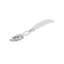 White Orchid Small Cheese Board with Knife