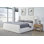Lit plateforme tapissier Fremon