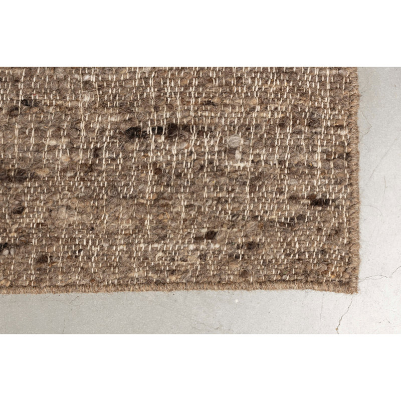 Briton Geometric Area Rug in Beige