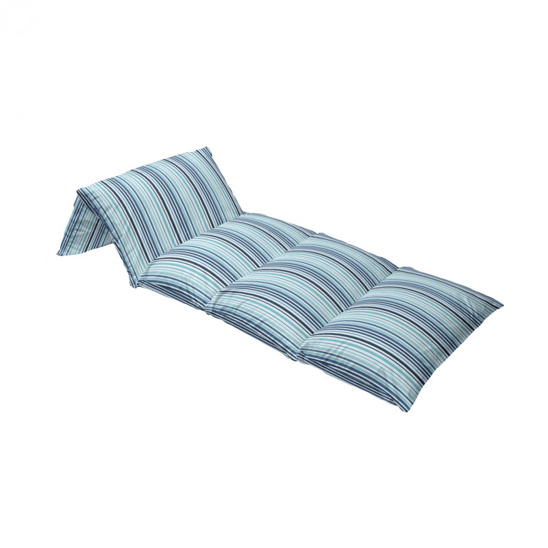 Housse de coussin d'extérieur Bands Lines, H 2 po x l 27 po x P 88 po