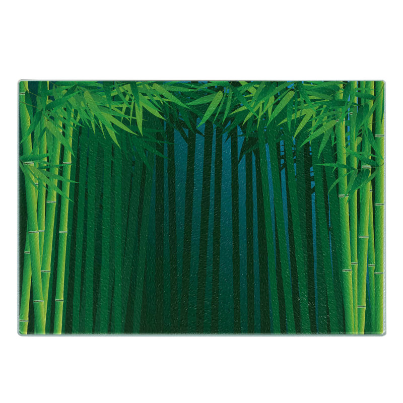 Planche à découper en verre trempé Ambesonne