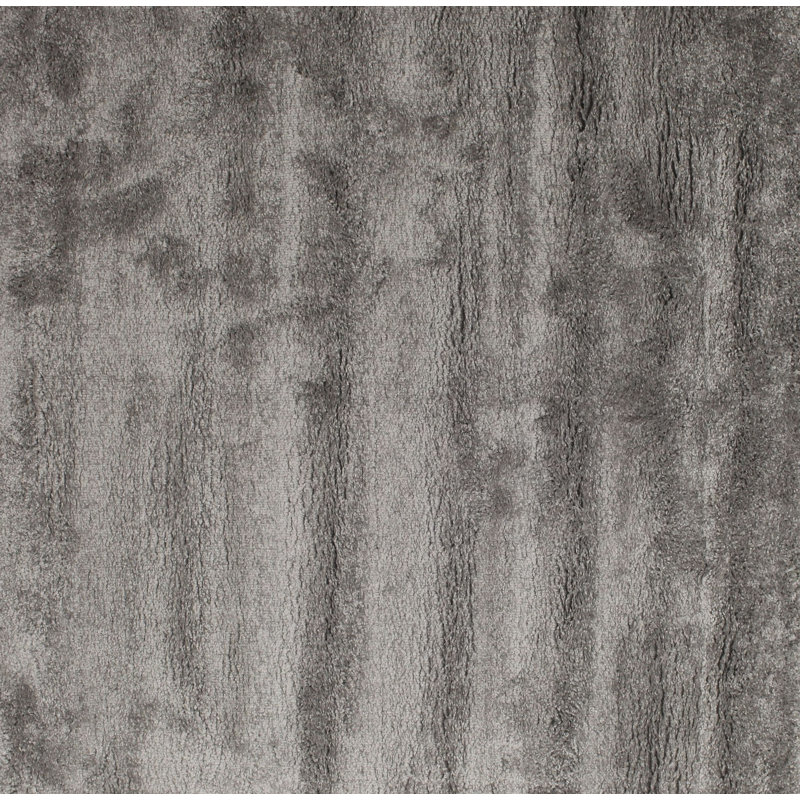 Tapis bleu ciel contemporain, Carré 3 pi