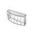 Antico 55.31'' Glass Top Console Table
