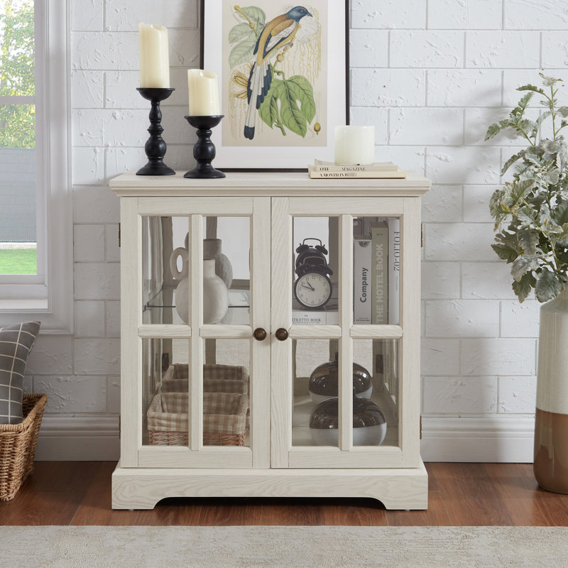 Tablette rétro, tablettes réglables, plateau de table en bois texturé, boîte de rangement de style rétro au fini blanc, lumières DEL et verre