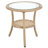 Chair And Table Combination For Outdoor Courtyards, Featuring - Rust Frame, Waterproof Table, Lightweight Chairs Of 2 Single A Tempered Glass Round Adaptable Arrangements, Comfortable Seating